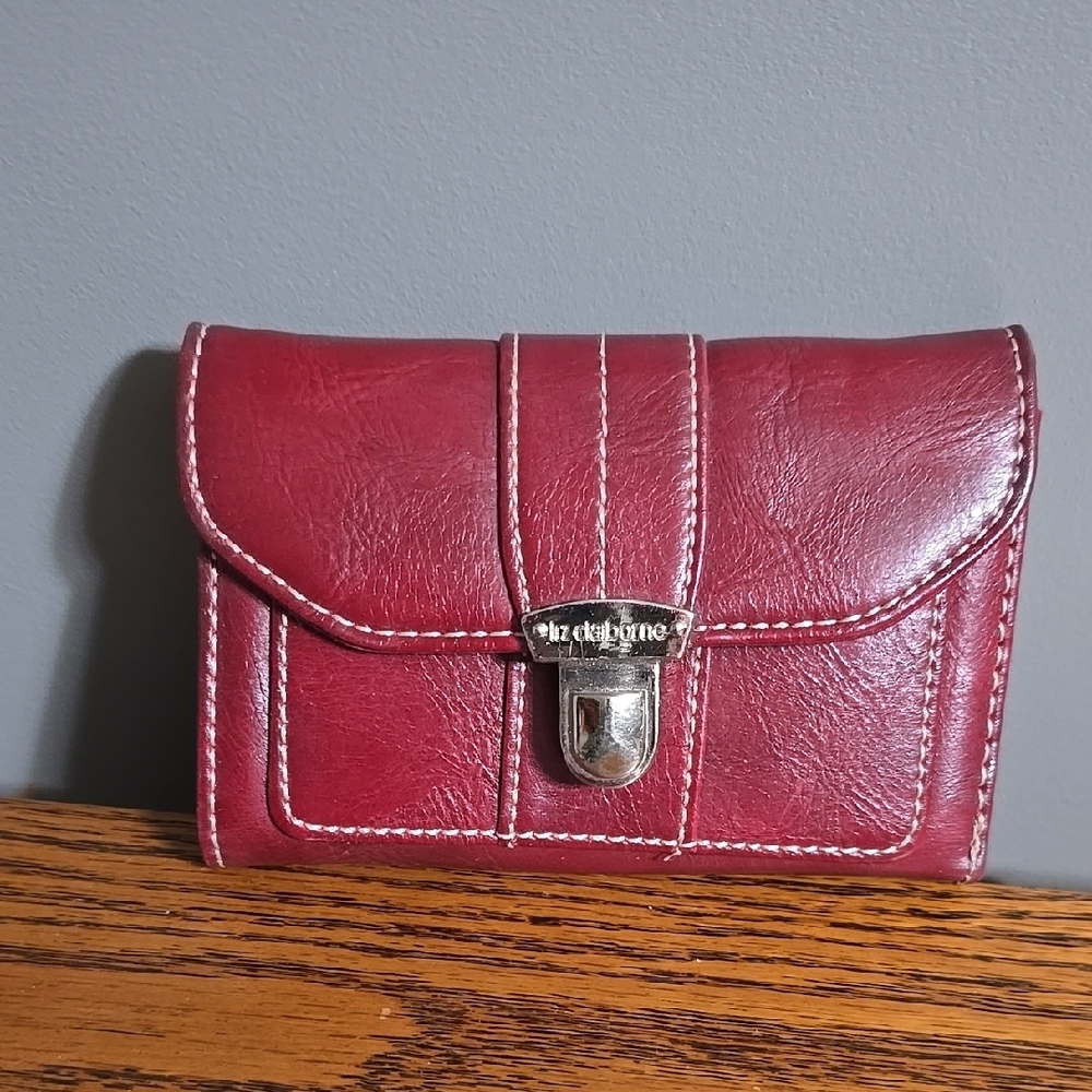 Liz Claiborne Red Leather Women's Bag